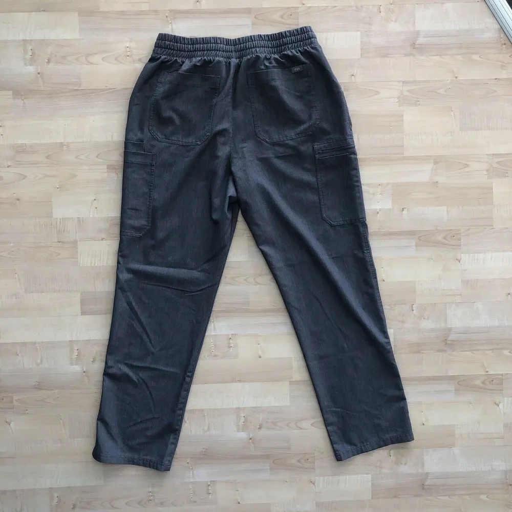 FIGS Gray Technical Collection Shirt Jogger Scrub Set Women's Large - Picture 14 of 16